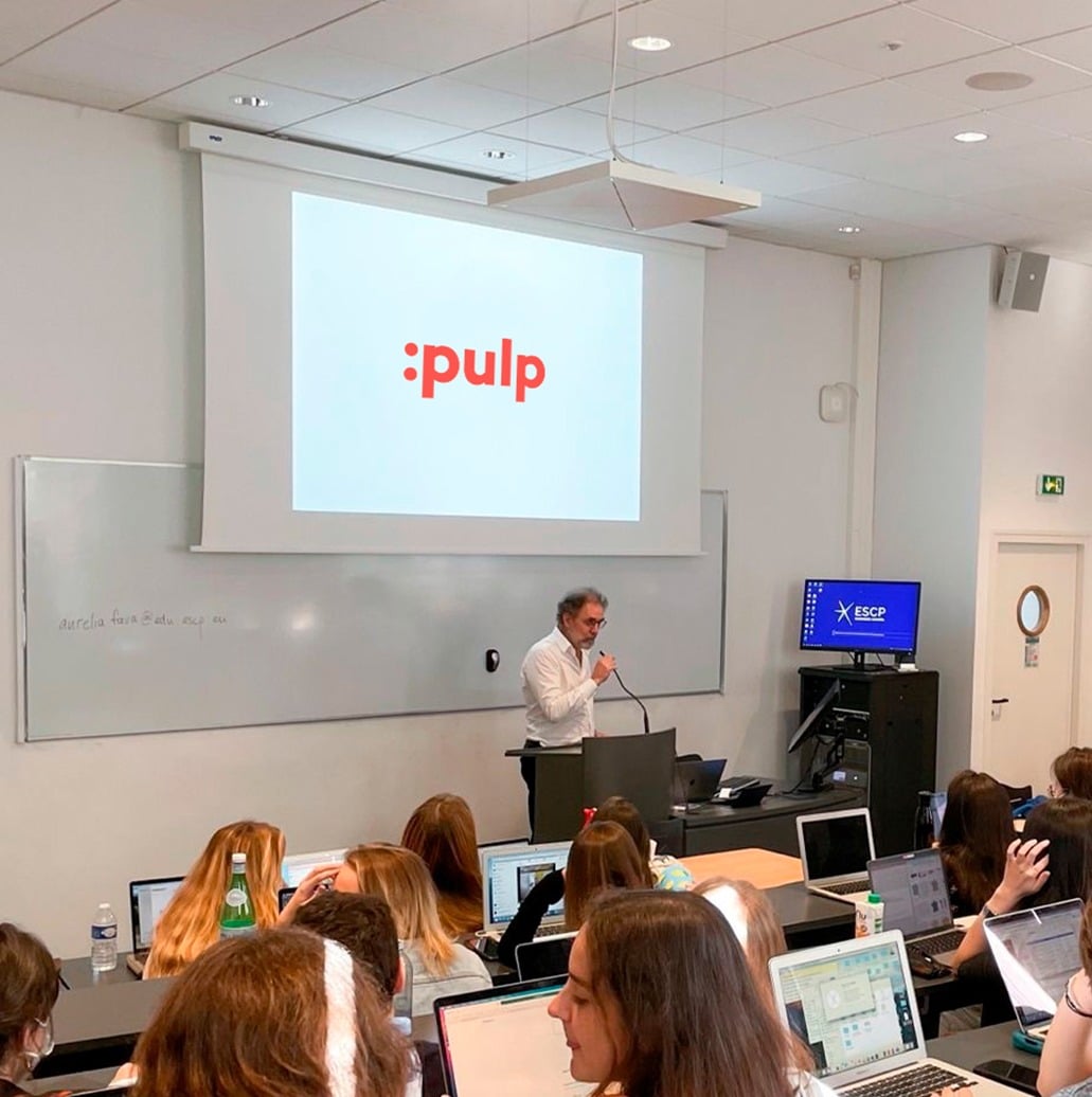 Intervention de :pulp à l’ESCP Business School